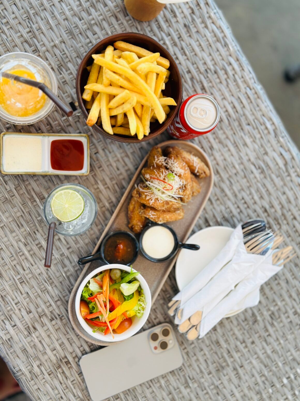 food in Bay of Lights, Sihanoukville