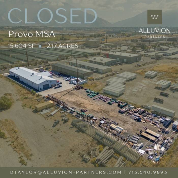 Alluvion buys Utah IOS