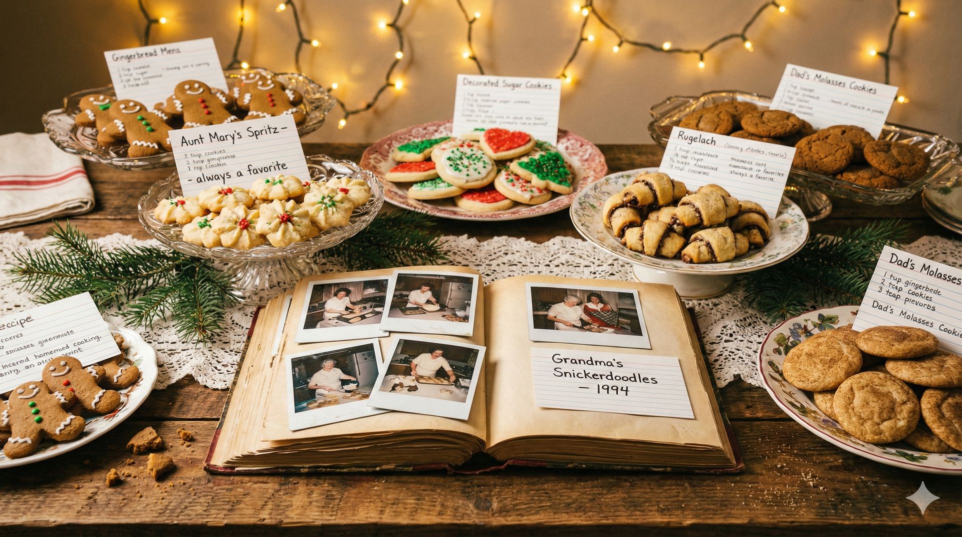 Cookie exchanges are making a big comeback. Beyond sweet treats, they’re preserving family traditions—and memories. Ways to Participate: Host a swap with neighbors or grandkids Attach recipe cards with family stories Photograph and archive each year’s “cookie cast” 💬 “My daughter and I recreated my mom’s pecan tassies. I hadn’t tasted them in 40 years. The smell took me back to her kitchen instantly,” says Nora S., 76, from Ohio. 🔍 Source: Smithsonian Folklife – Food and Memory Southern Living – Cookie Swaps & Tradition