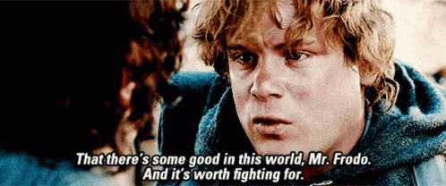 Lord Of The Rings That Theres Some Good In This World GIF - Lord Of The Rings That Theres Some Good In This World Frodo - Discover & Share GIFs