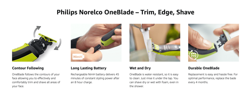 image 6 | Shaving needs to be both comfortable and up to the mark, along with being efficiently done. Here's a guide for the best electric shavers for men in 2021, to help you choose the best! | electric shavers, Gift for him