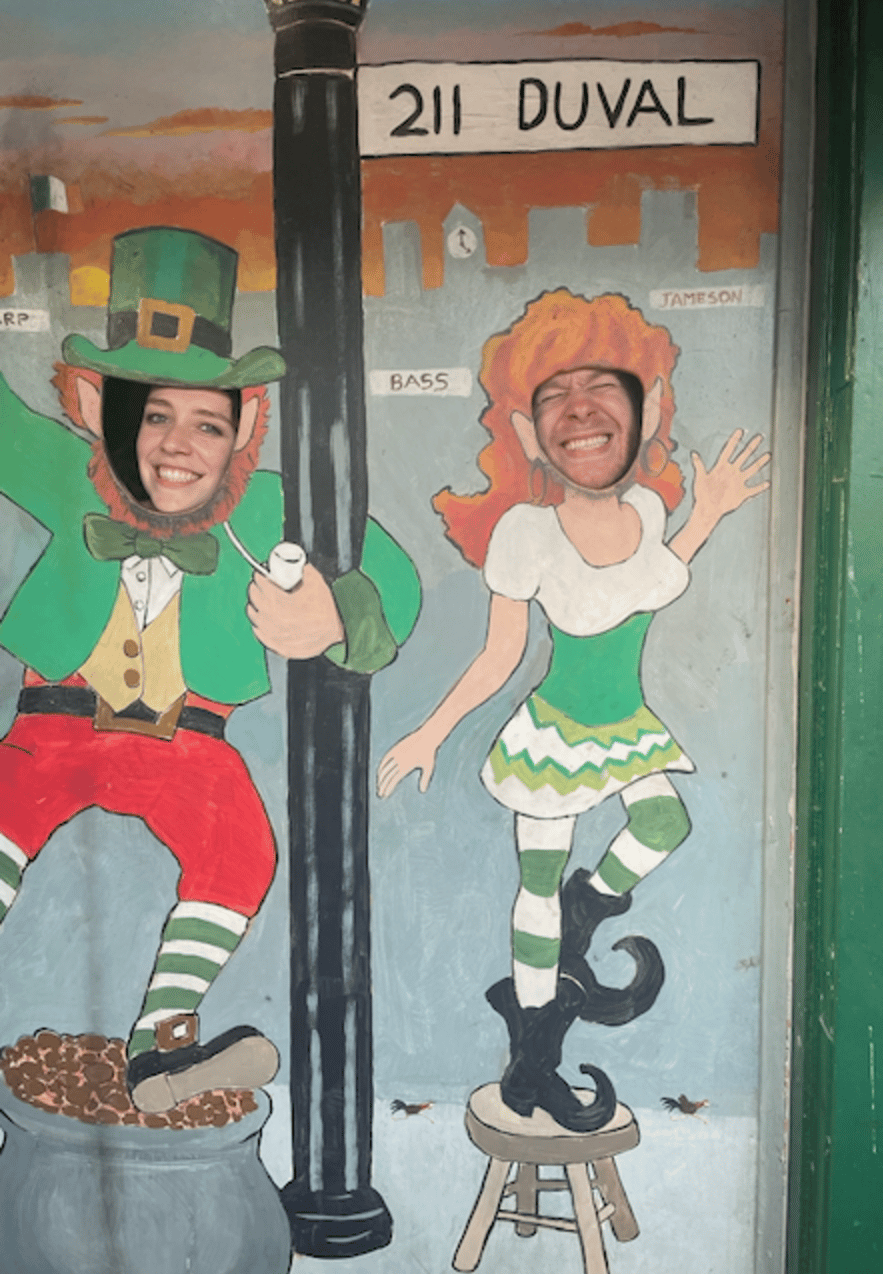 Irish Kevin's is a time... inside and out!