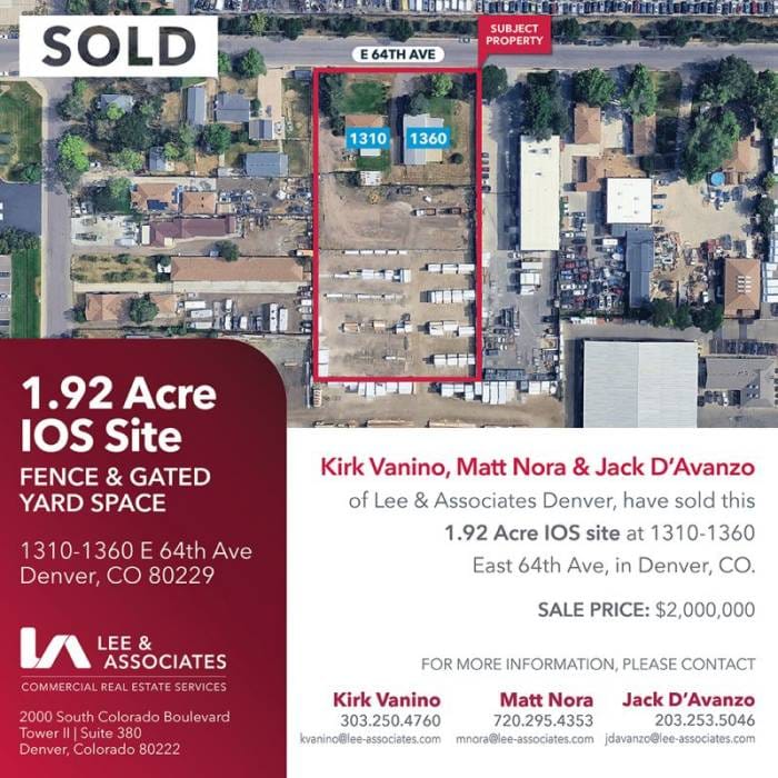 L&A sells Denver IOS