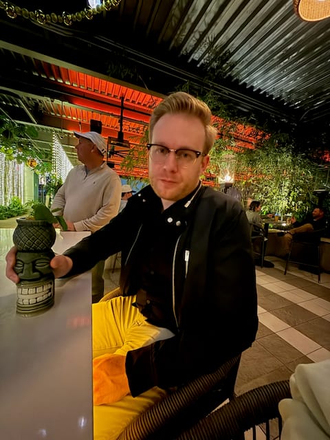 I'm much happier than I look here I promise