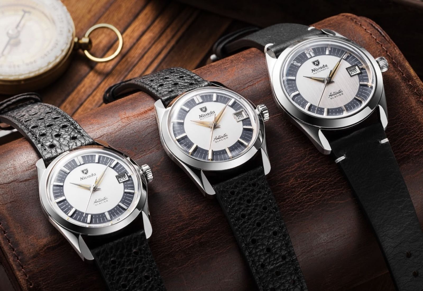 エクアドル産 ラティペニステナガスジコガネ　38mm ANTARCTIC SPIDER BLACK 38mm – Nivada Grenchen