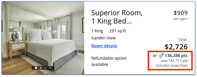 Superior Bedroom, 1 King Bed at the Grand-Hôtel du Cap-Ferrat - $2,726 or 136,288 points
