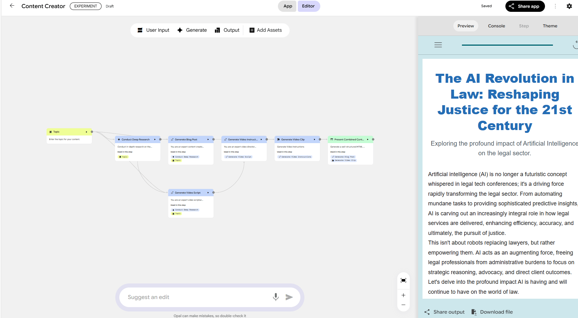 blog-and-video-content-creator