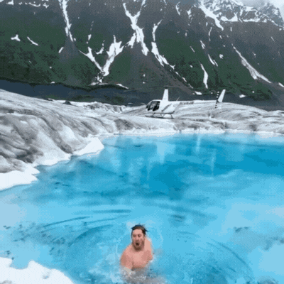 Alaskan glacier