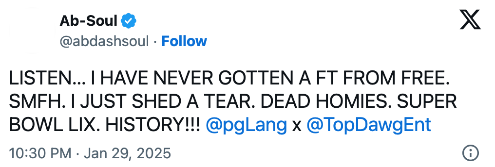 Post on X
