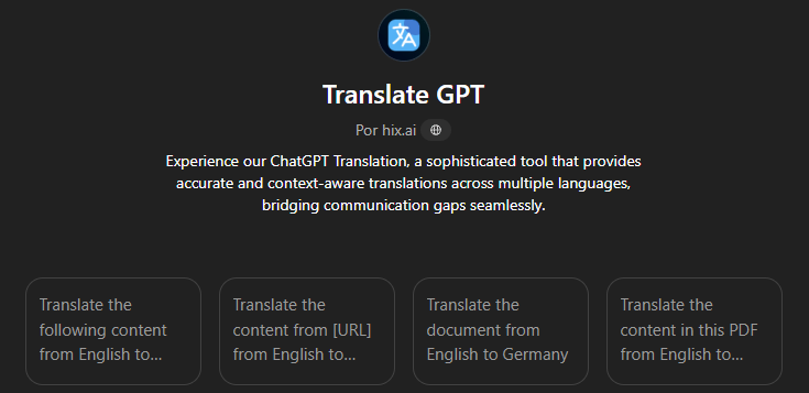 Translate GPT