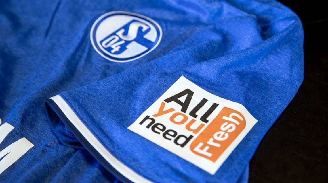 Schalke smart soccer jersey