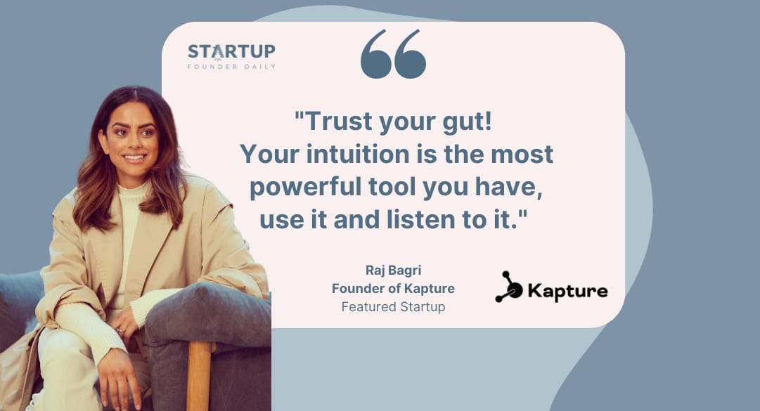 Raj Bagri of Kapture