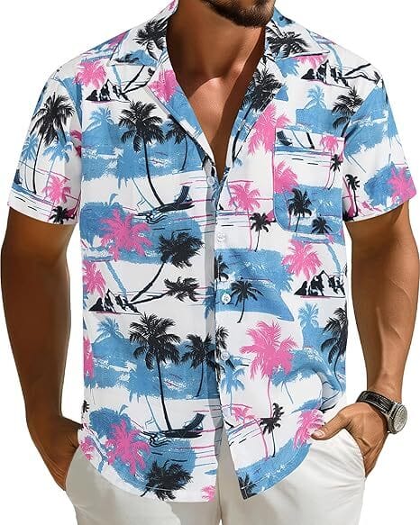 Vice Aesthetic Streetwear Shirt Alt Text: Retro-style streetwear shirt with neon colors, gradients, and 80s-inspired visuals evoking a Vice City nightclub look.