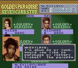 A screenshot showing another casino visitor trying to sell you their lottery ticket, which they swear feels like a winner, but they’re out of money right now and are willing to sell it to you for less than the payoff would be. That’s guaranteed money for them, and a potential loser for you, but you are in Vegas to gamble, aren’t you?