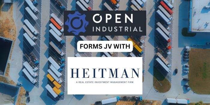 Open Industrial and Heitman form JV