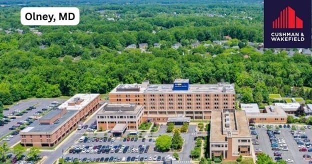 Cushman & Wakefield brokers the sale of MedStar Montgomery Medical Center I and II in Olney, Maryland.