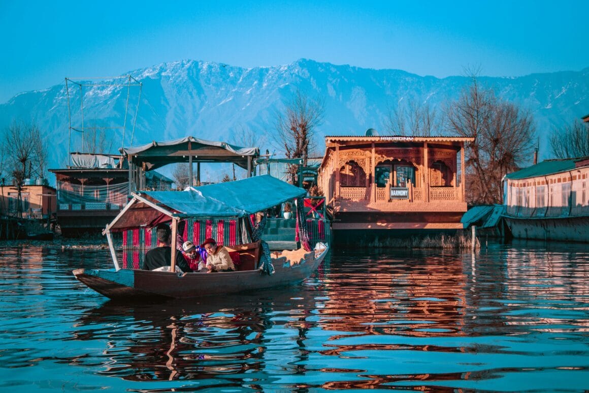 Houseboat, dal lake, Kashmir
