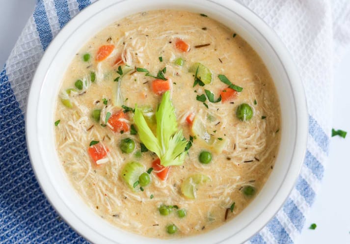 Instant Pot Chicken Pot Pie Soup