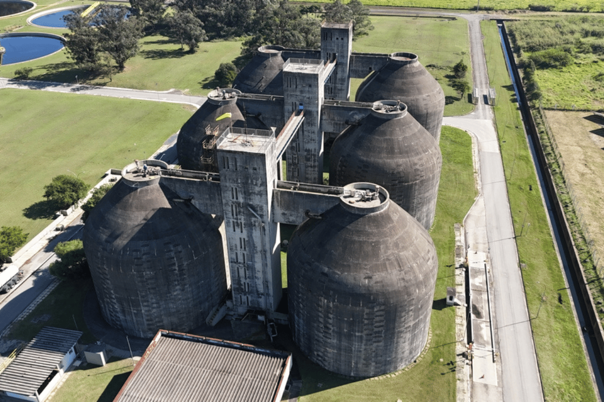 Tanks such as these can capture methane from decomposing waste, and turn it into fuel. Photo: Rafae LN Lins/Shutterstock