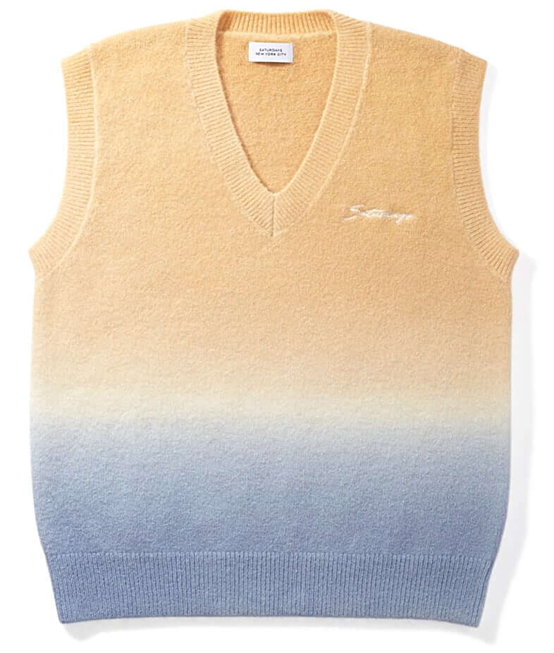 Saturdays NYC Dip-Dyed Mohair Vest