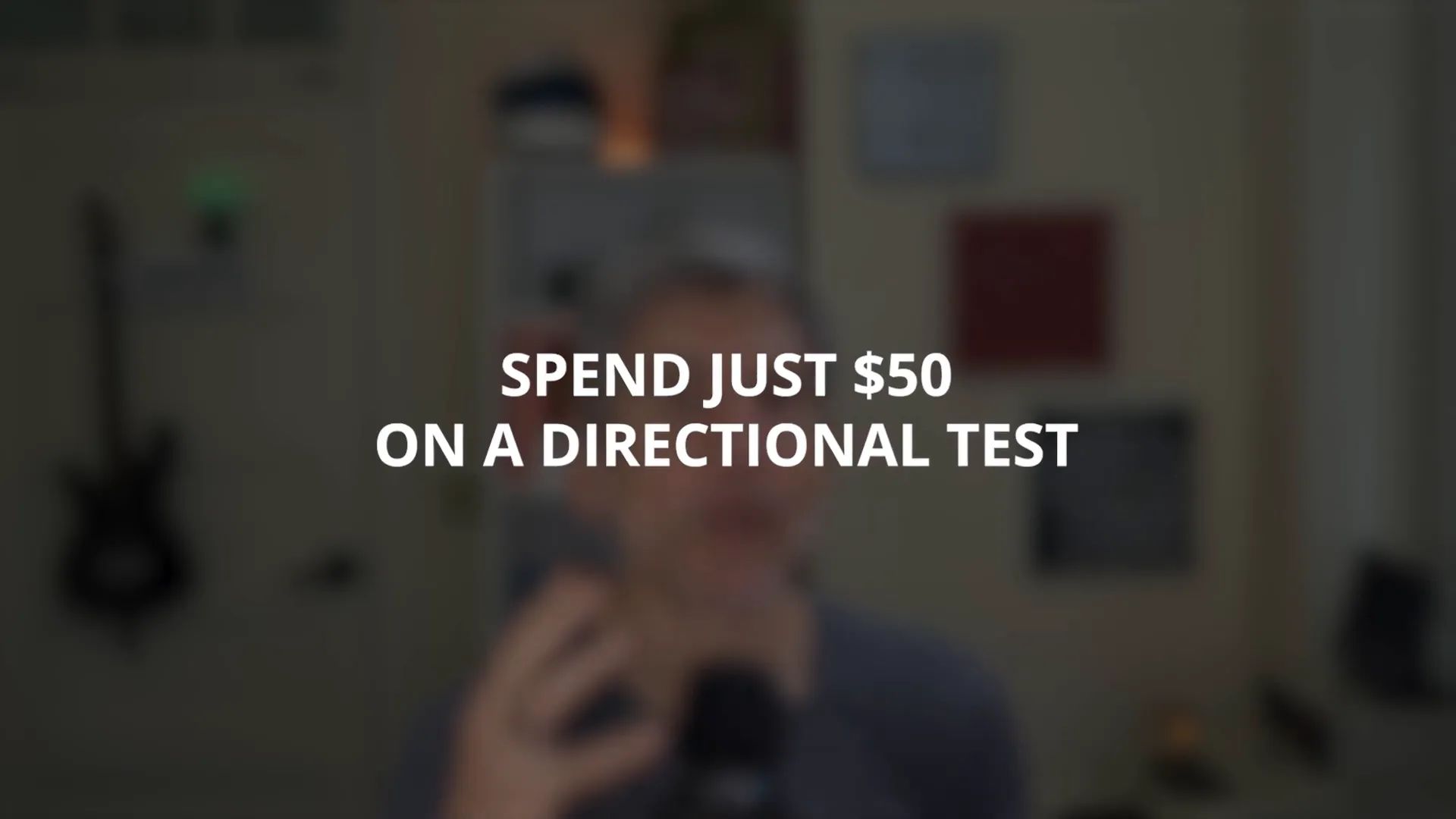 Directional testing helps eliminate losers