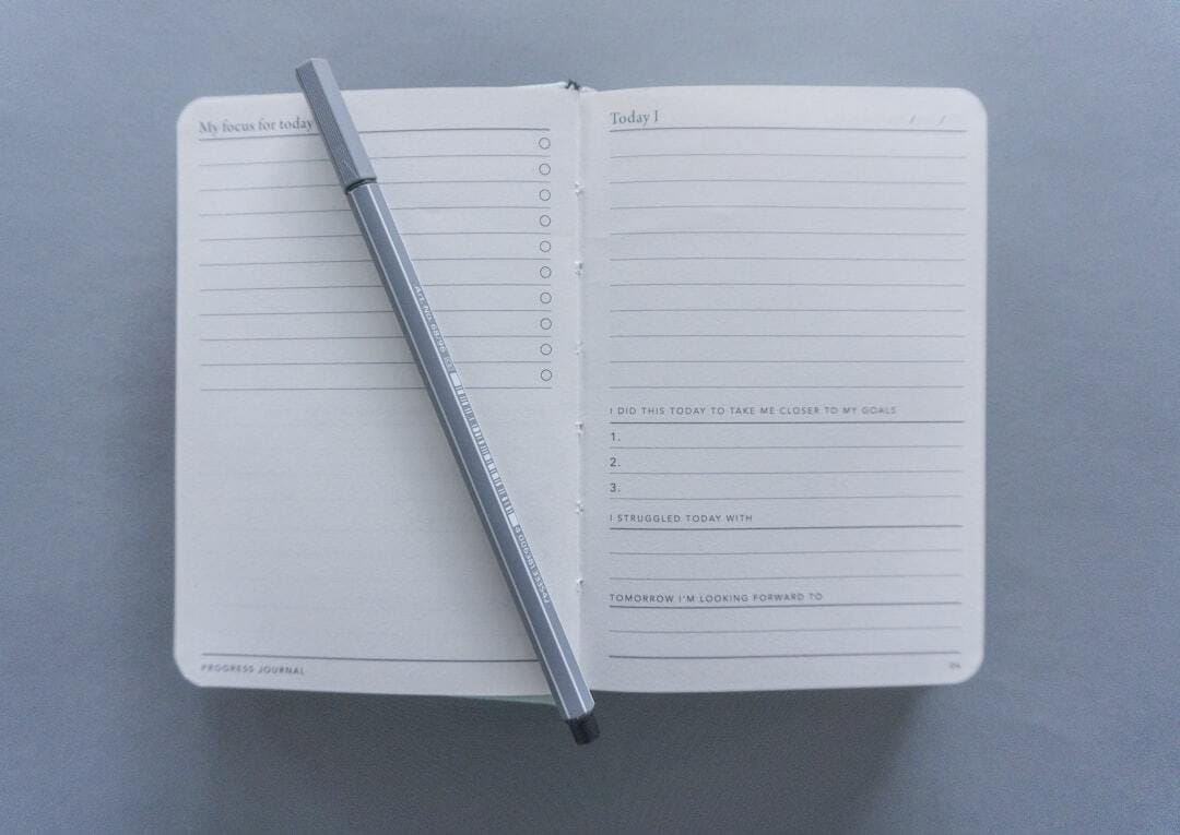 Mi Goals progress journal
