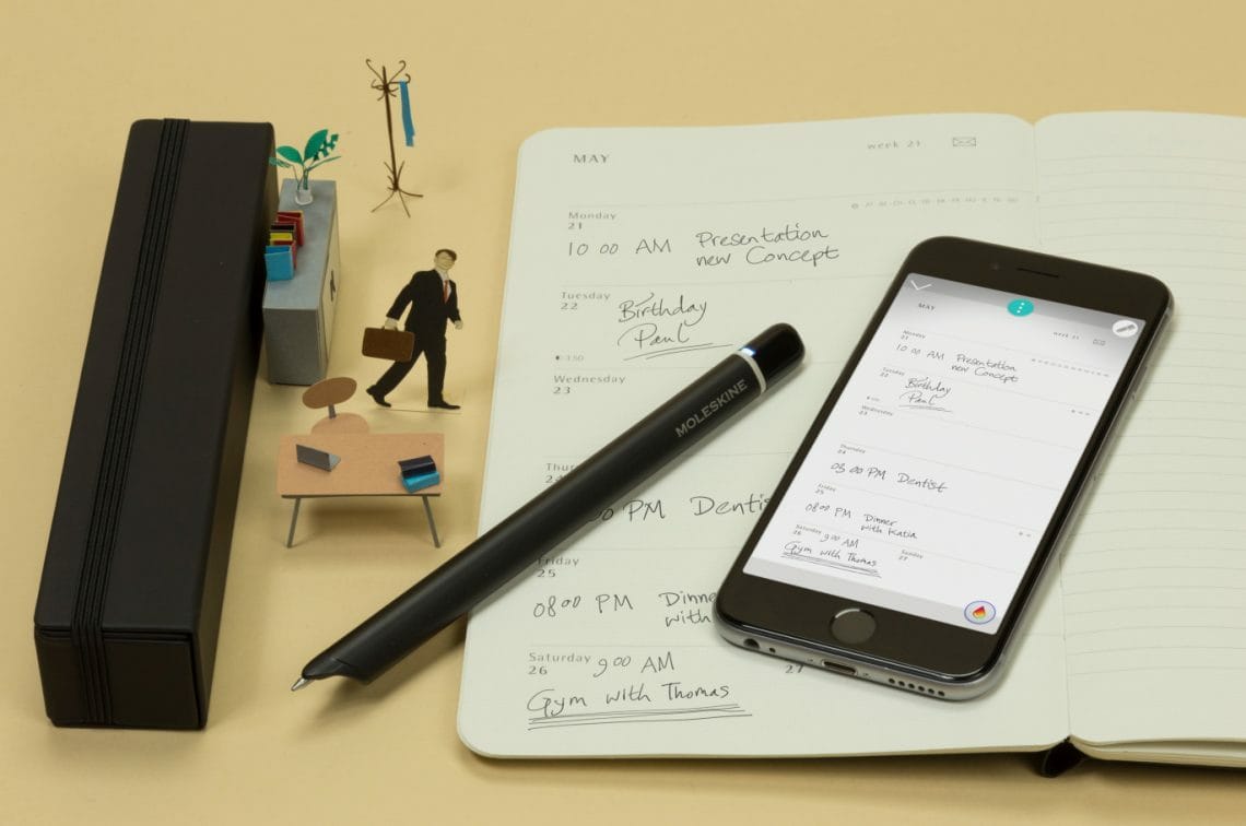 Hobonichi Techo Moleskine connected paper agenda