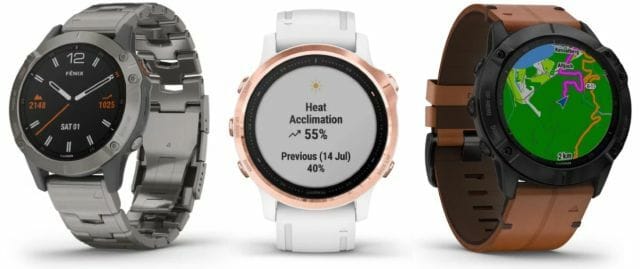 3 Fenix 6 chic watches compared