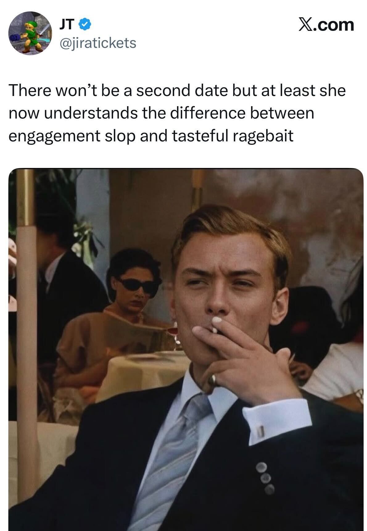 short squeez there won't be a second date meme
