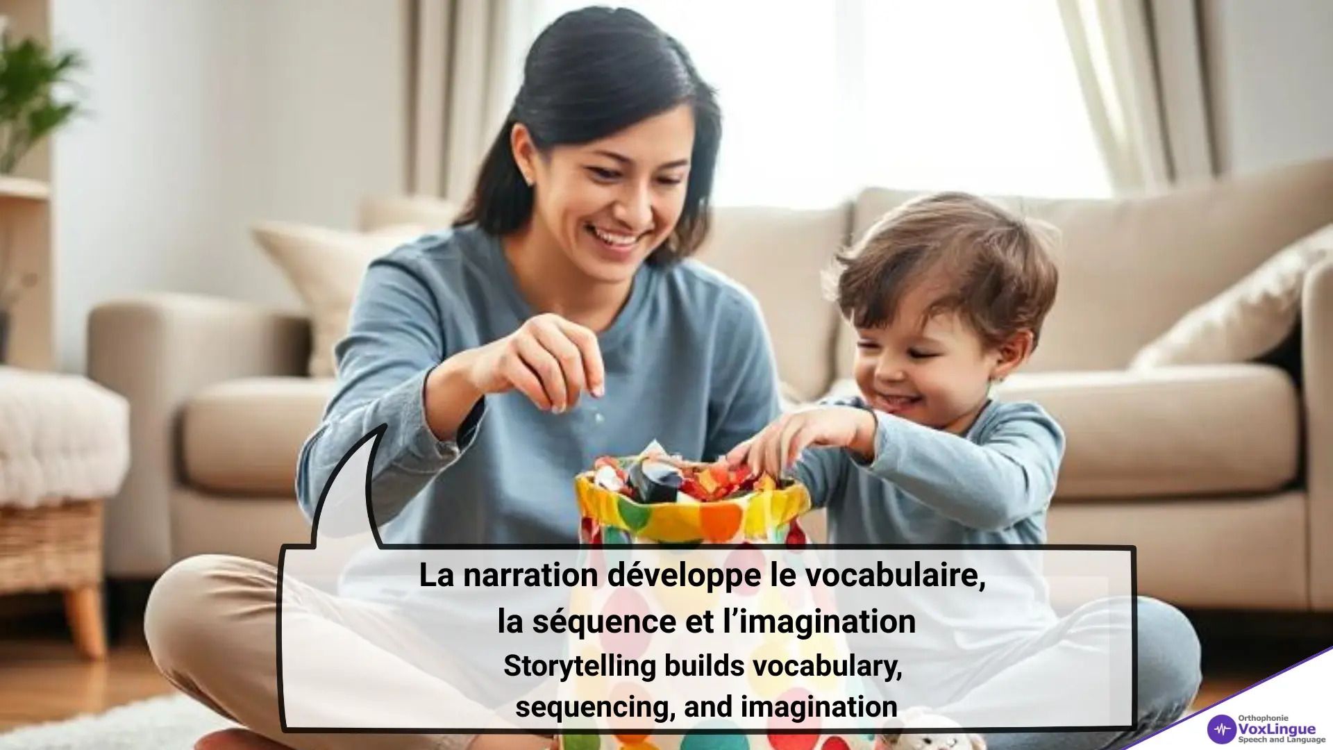 Le jeu du sac à histoires / The Story Bag Game