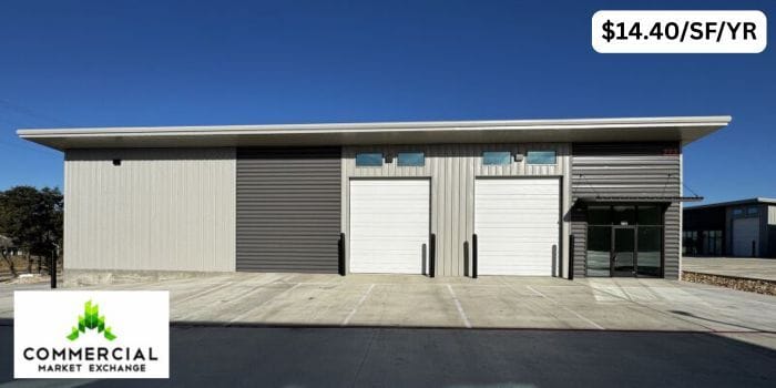 small bay for lease in Leander, TX