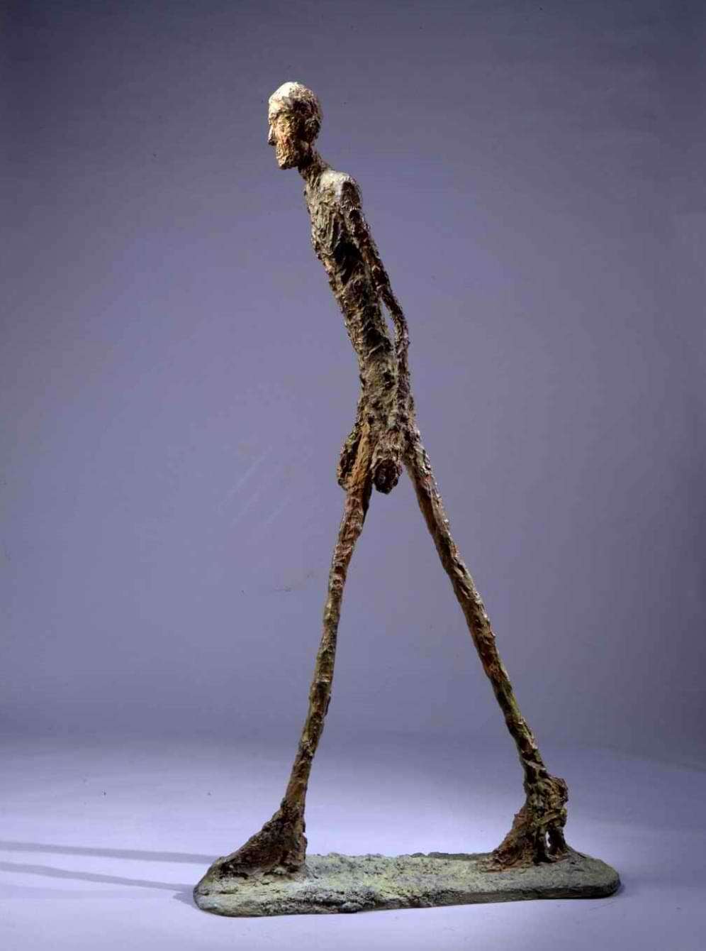 The Walking Man I by Alberto Giacometti, 1960