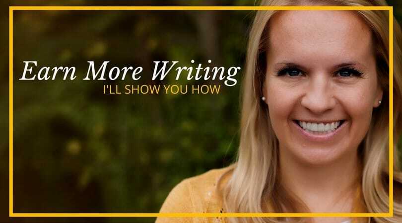 woman looking to make money freelance writing