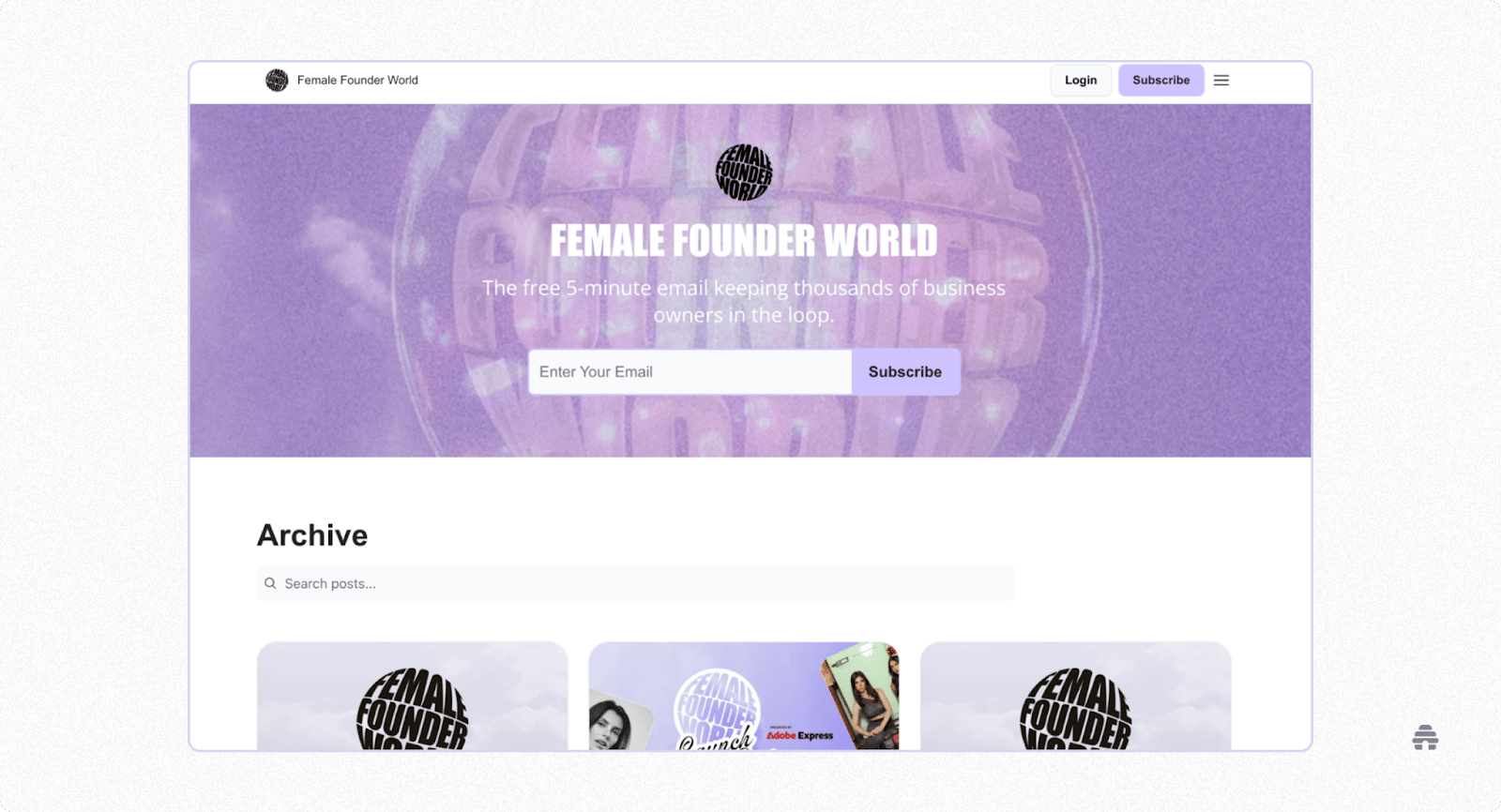 Must-Read Newsletters by Female Founders Plus a beehiiv Launch Template