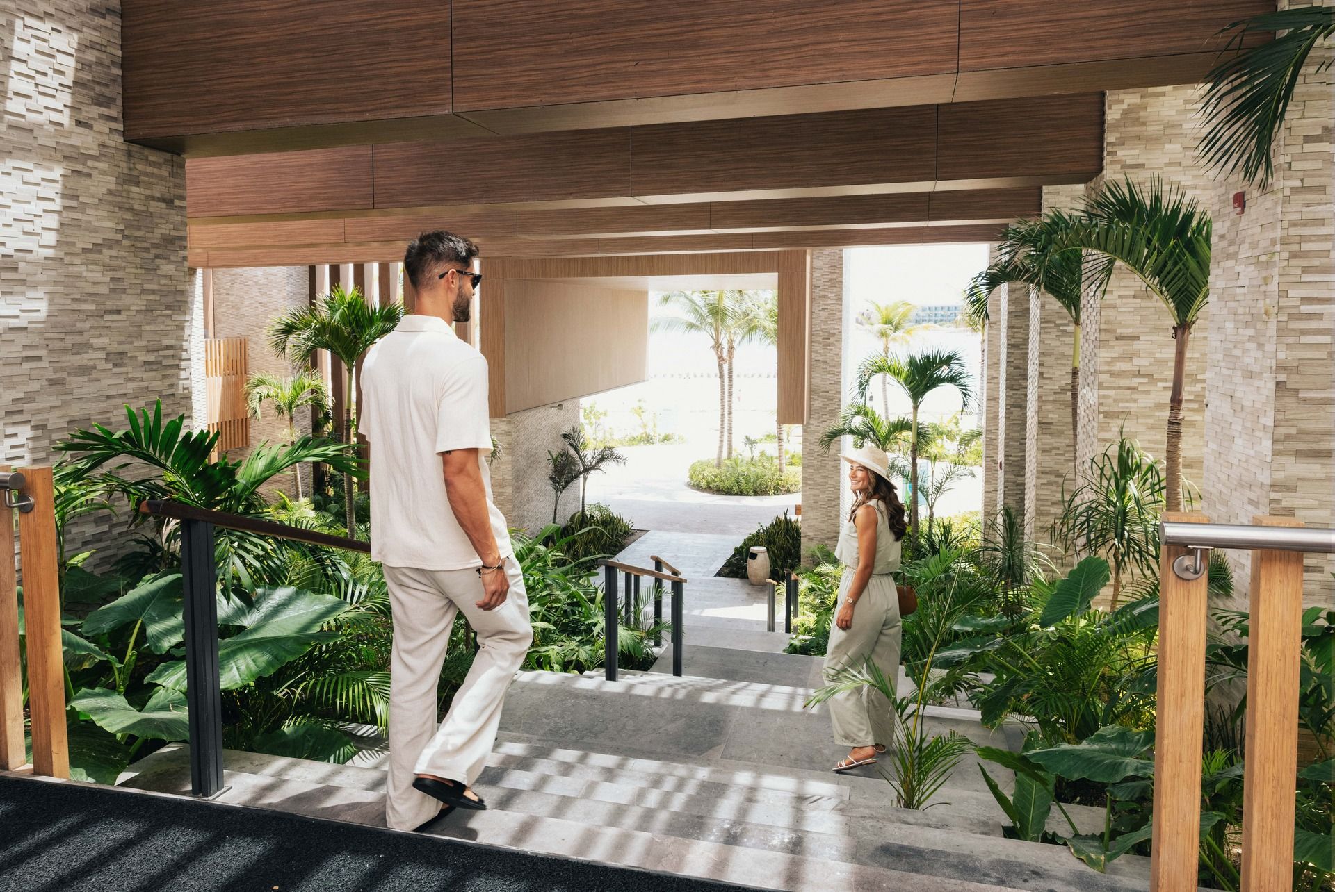 A couple at the Hilton Tulum Riviera Maya, All-Inclusive Resort