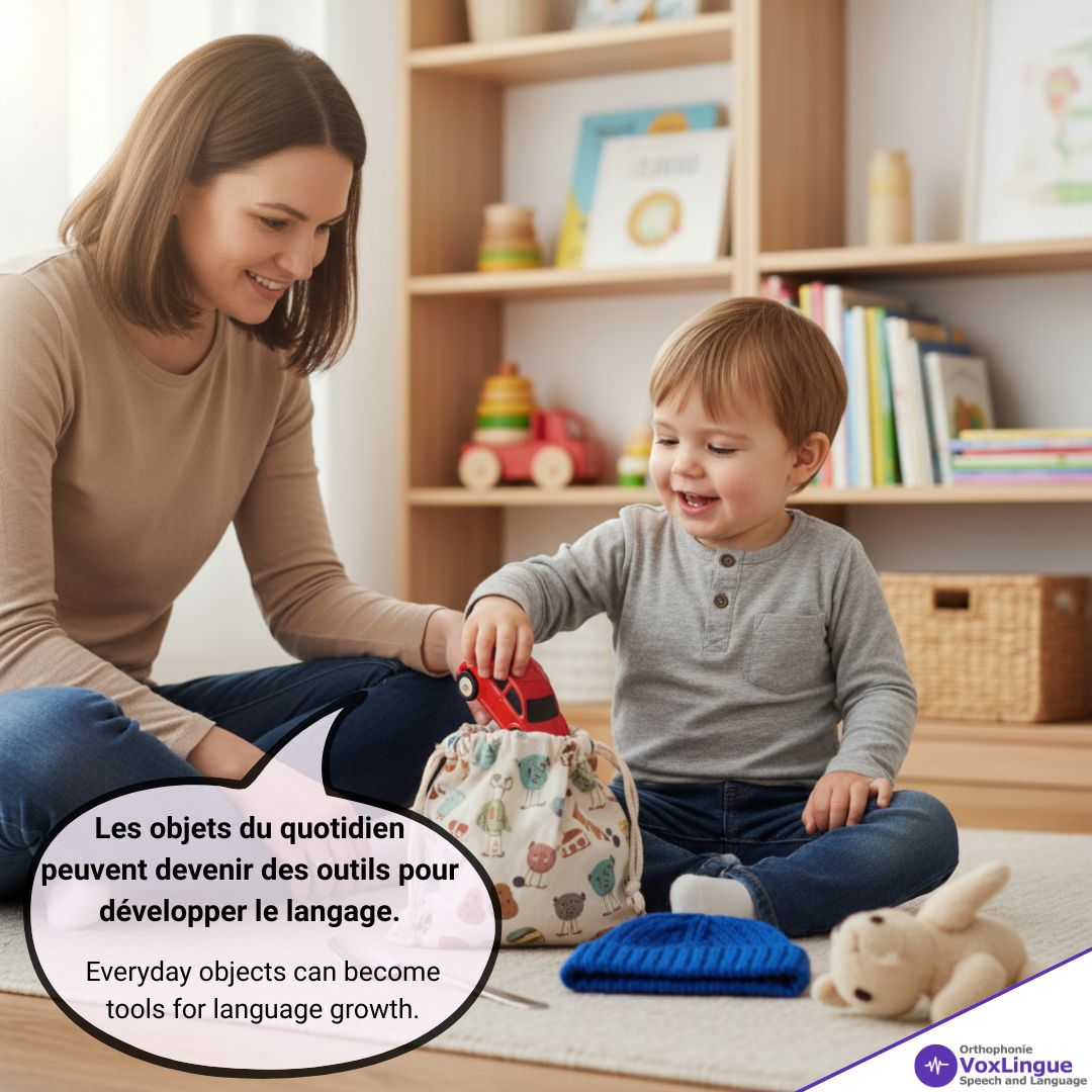 The Story Bag Game · Le sac à histoires