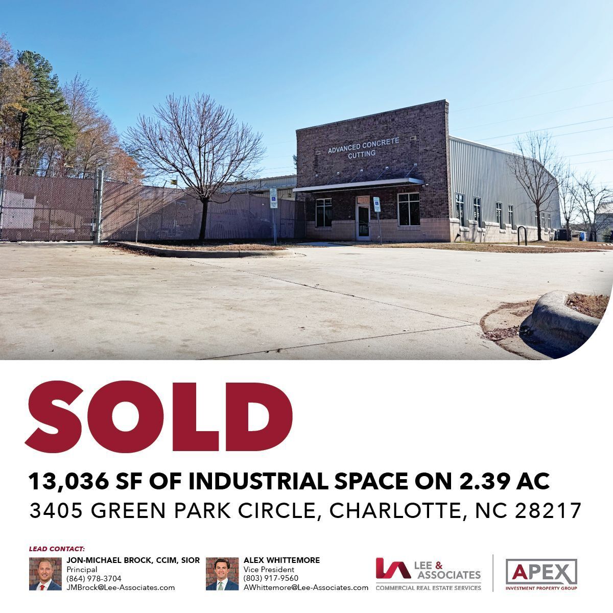 L&A sells Charlotte IOS