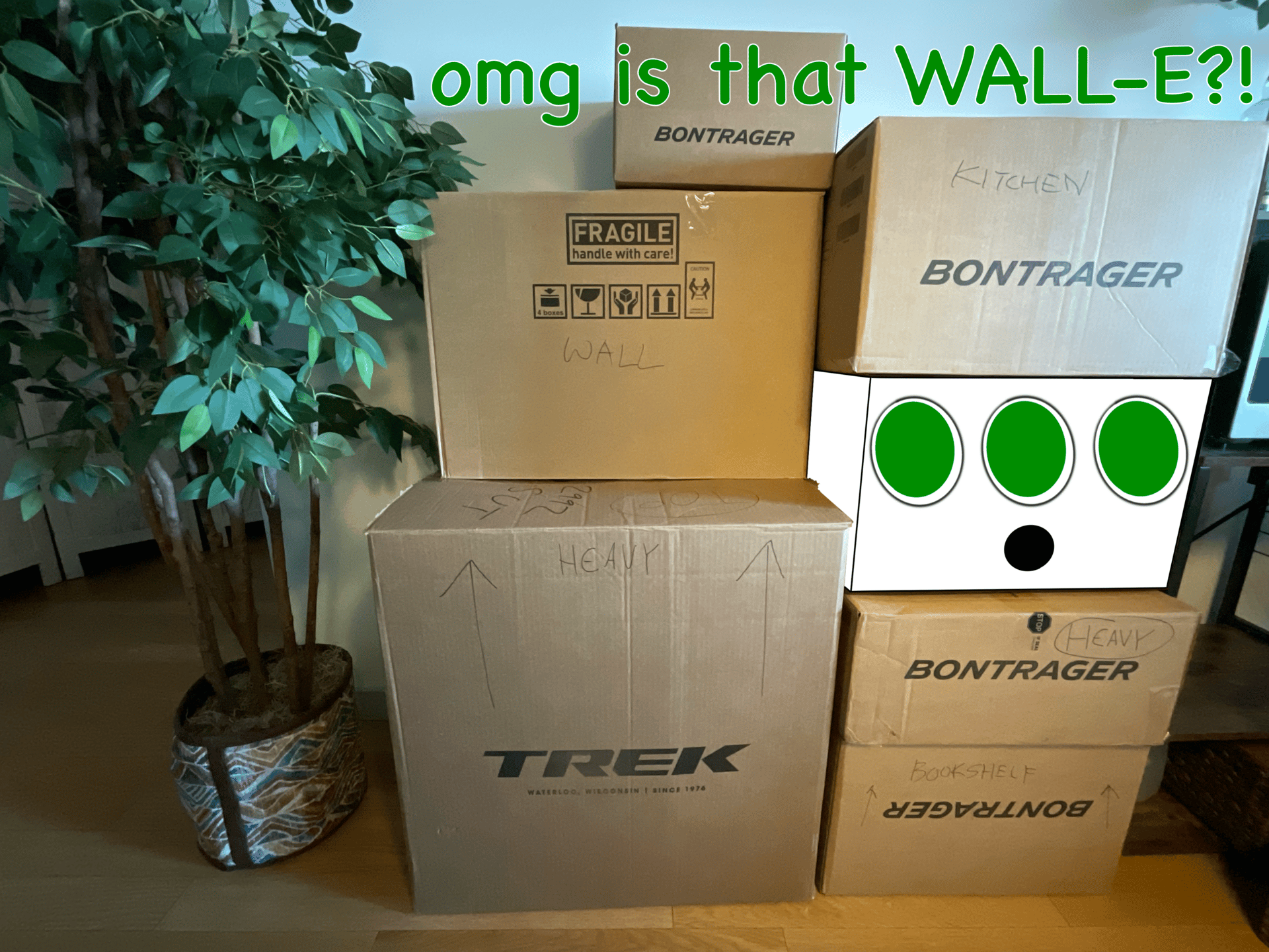 st3v plays hide and go seek with…wall-e?