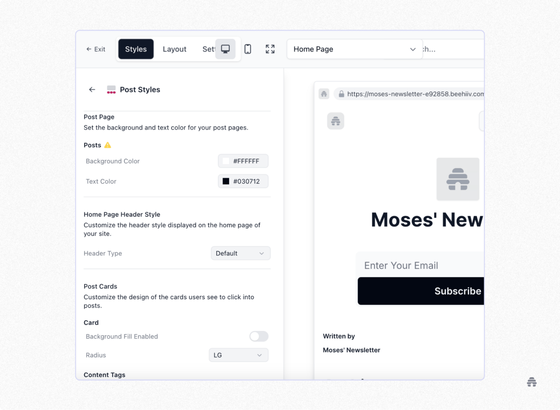 The Best Homepage Design Tool for Creators Who Hate Design