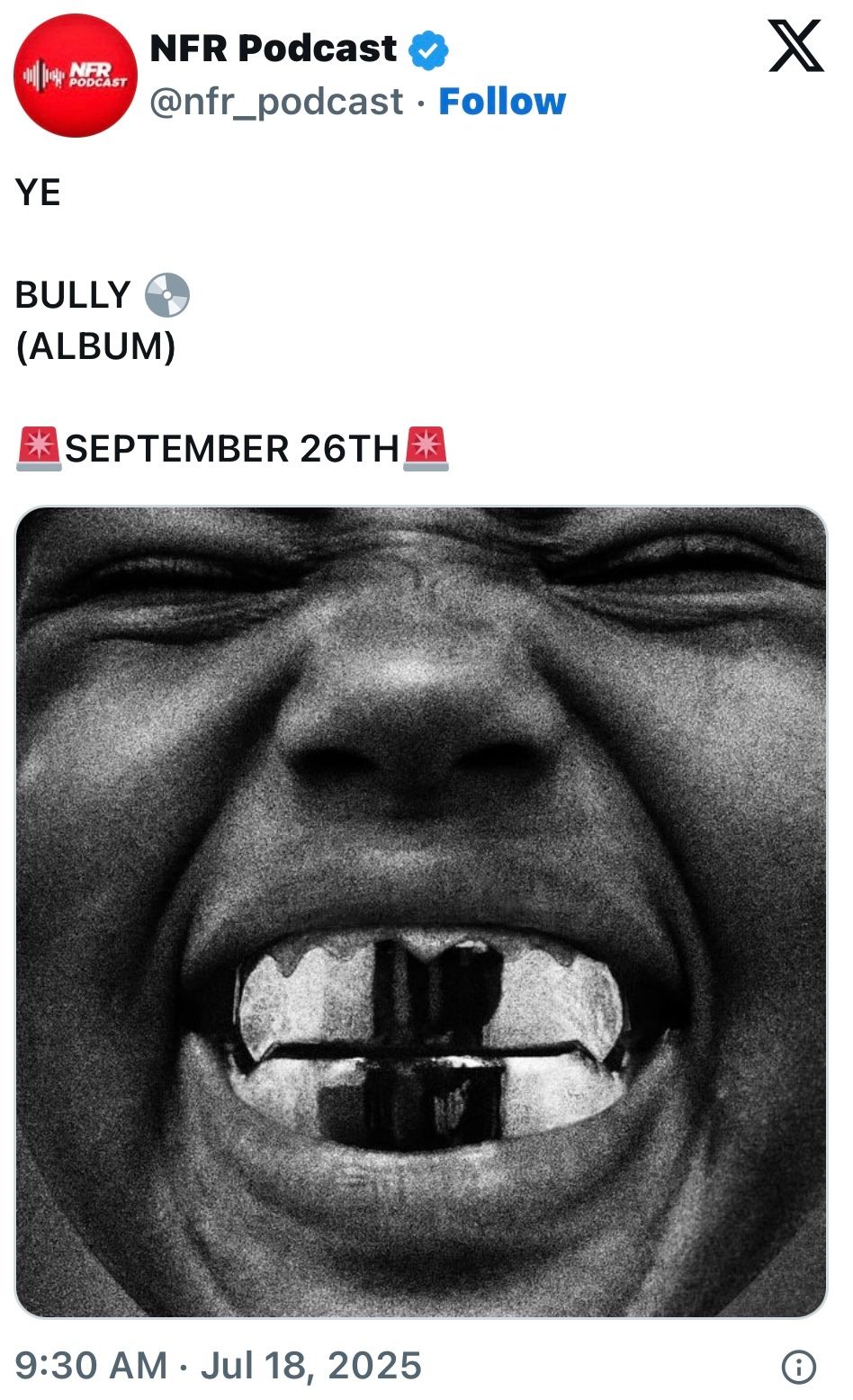 Post on X