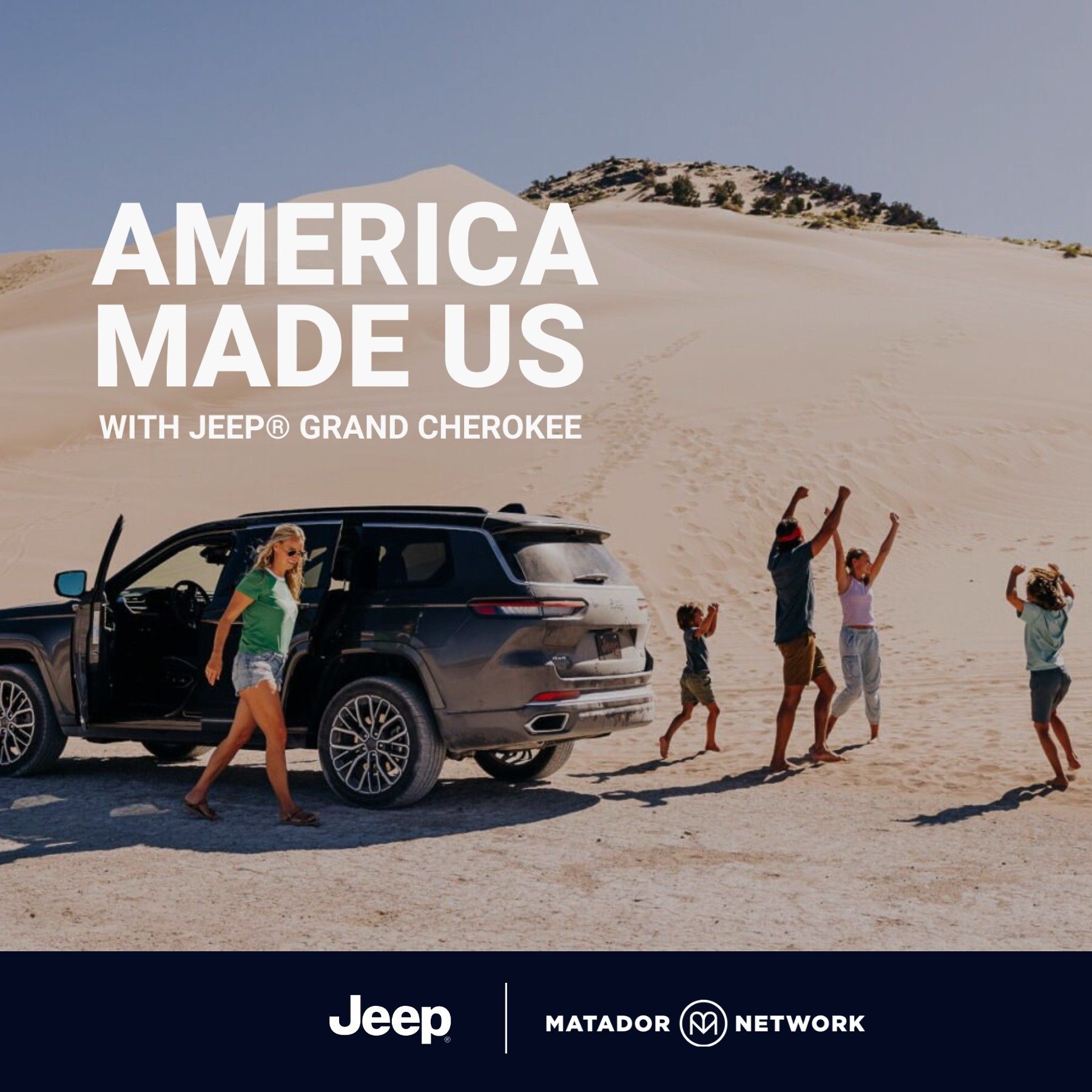 American Made Us: The Bucket List Family x Jeep® Grand Cherokee