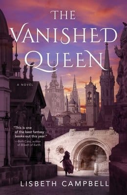 Cover of the Vanished Queen by Lisbeth Campbell