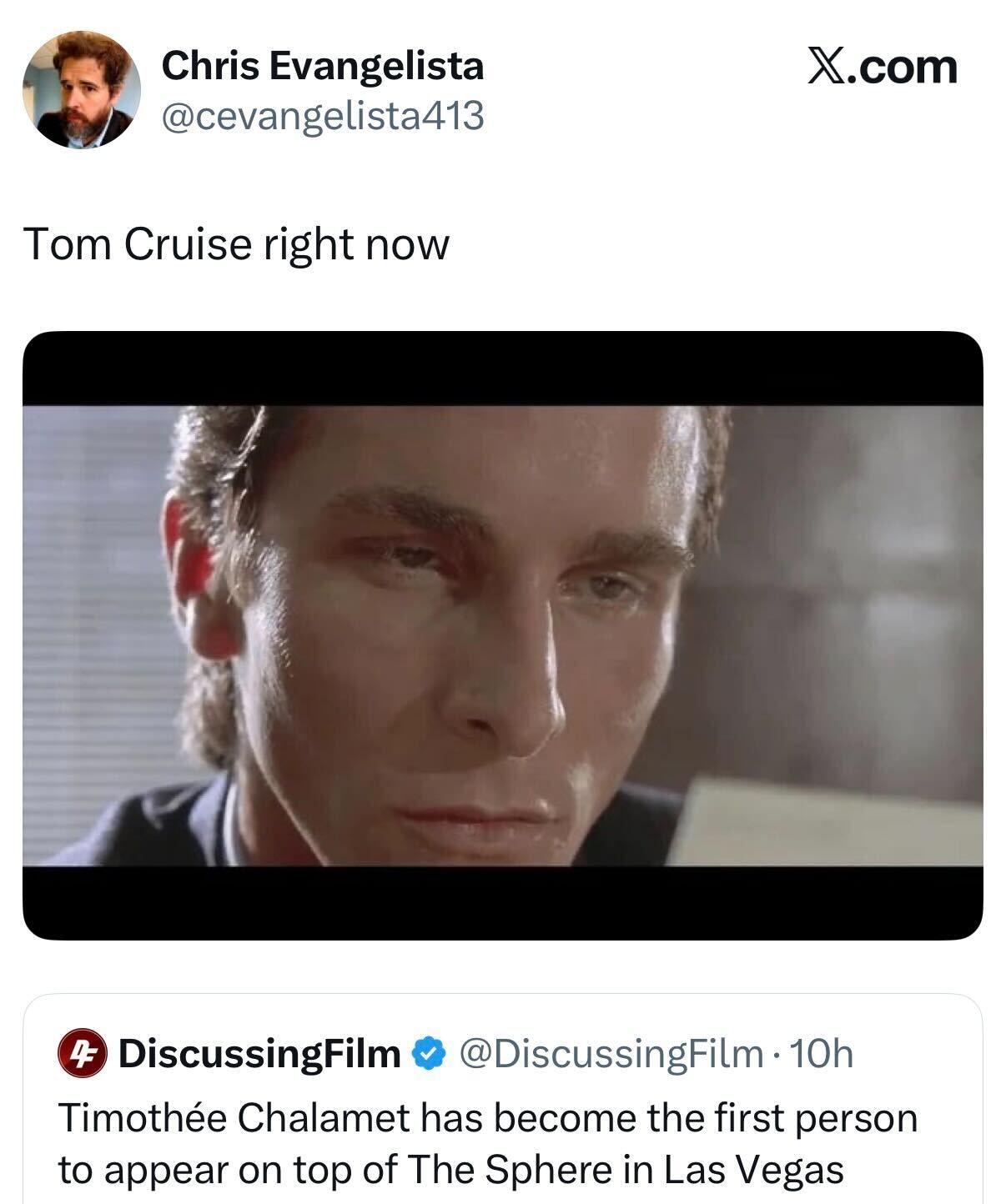 short squeez tom cruise timothee meme