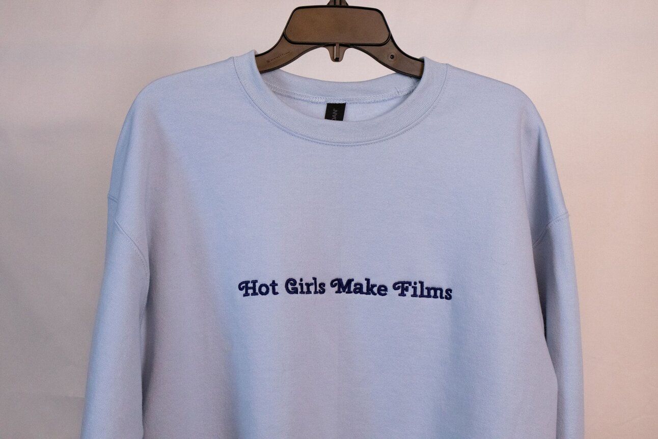 Hot Girls Make Films Crewneck Sweatshirt