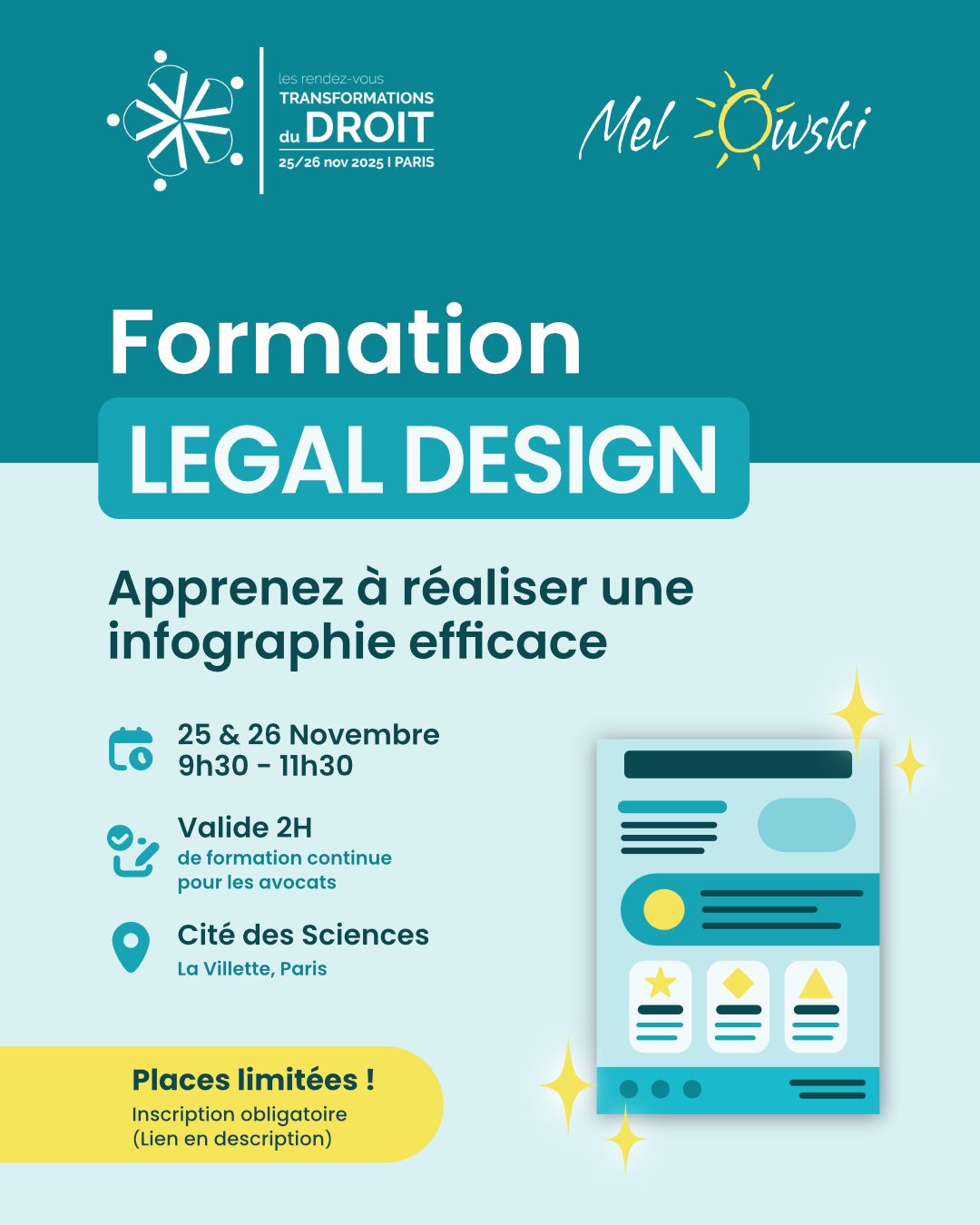 Formation pour créer une infographie