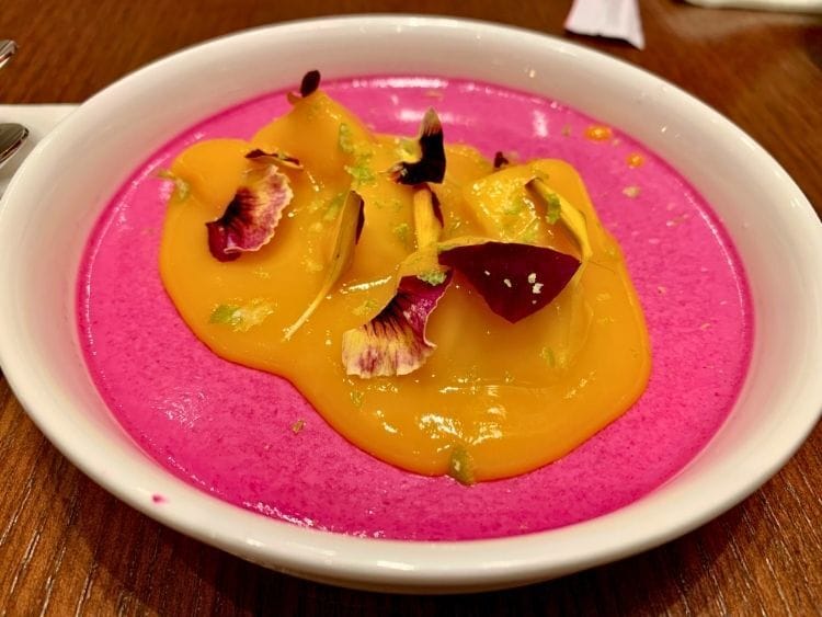YouYu Dragonfruit pannacotta