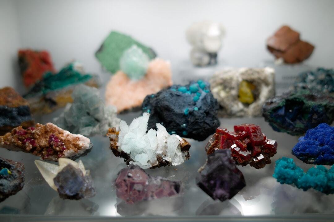 Part of my mineral collections
