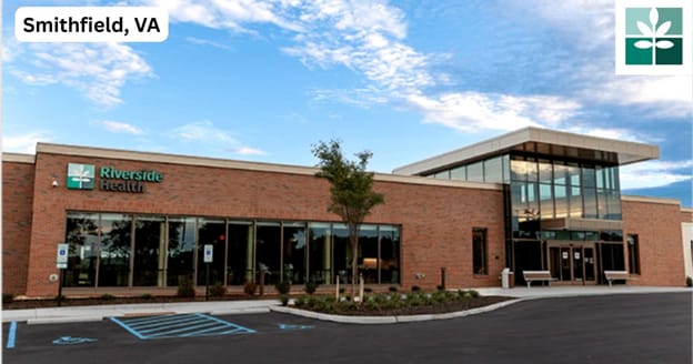 Riverside Health opens the 27,000 SF Jamison-Longford MOB on the campus of Riverside Smithfield Hospital.