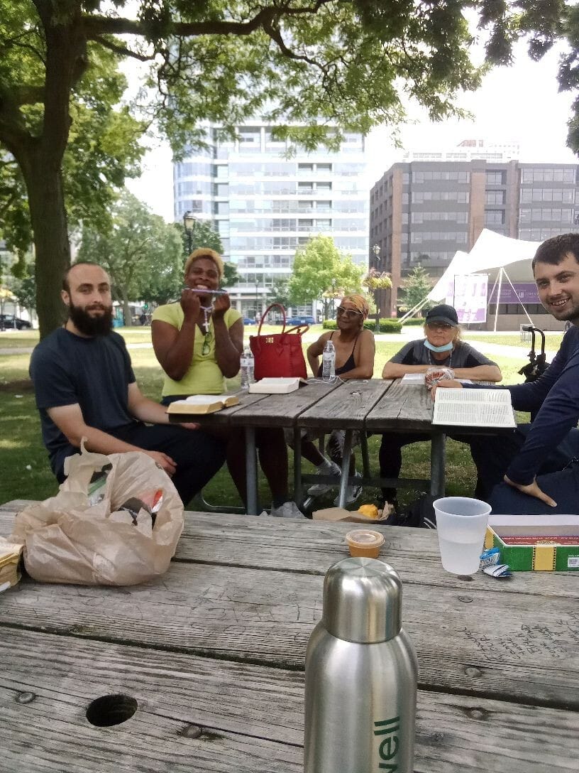 Join us for our Bible studies in the park!
