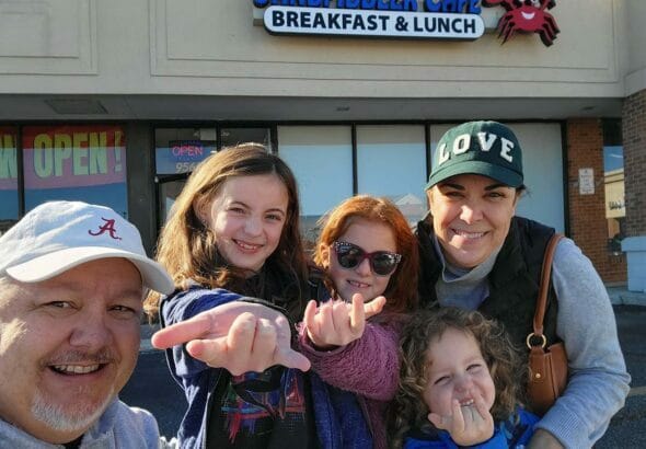 Breakfast at Sandfidler Cafe